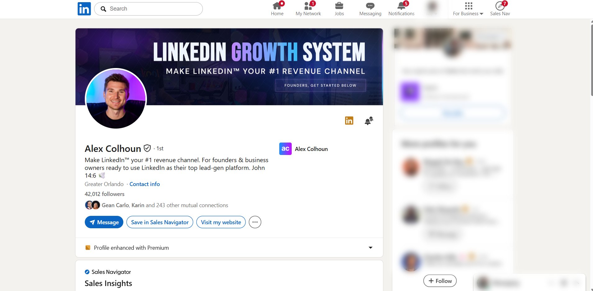 LinkedIn Profile